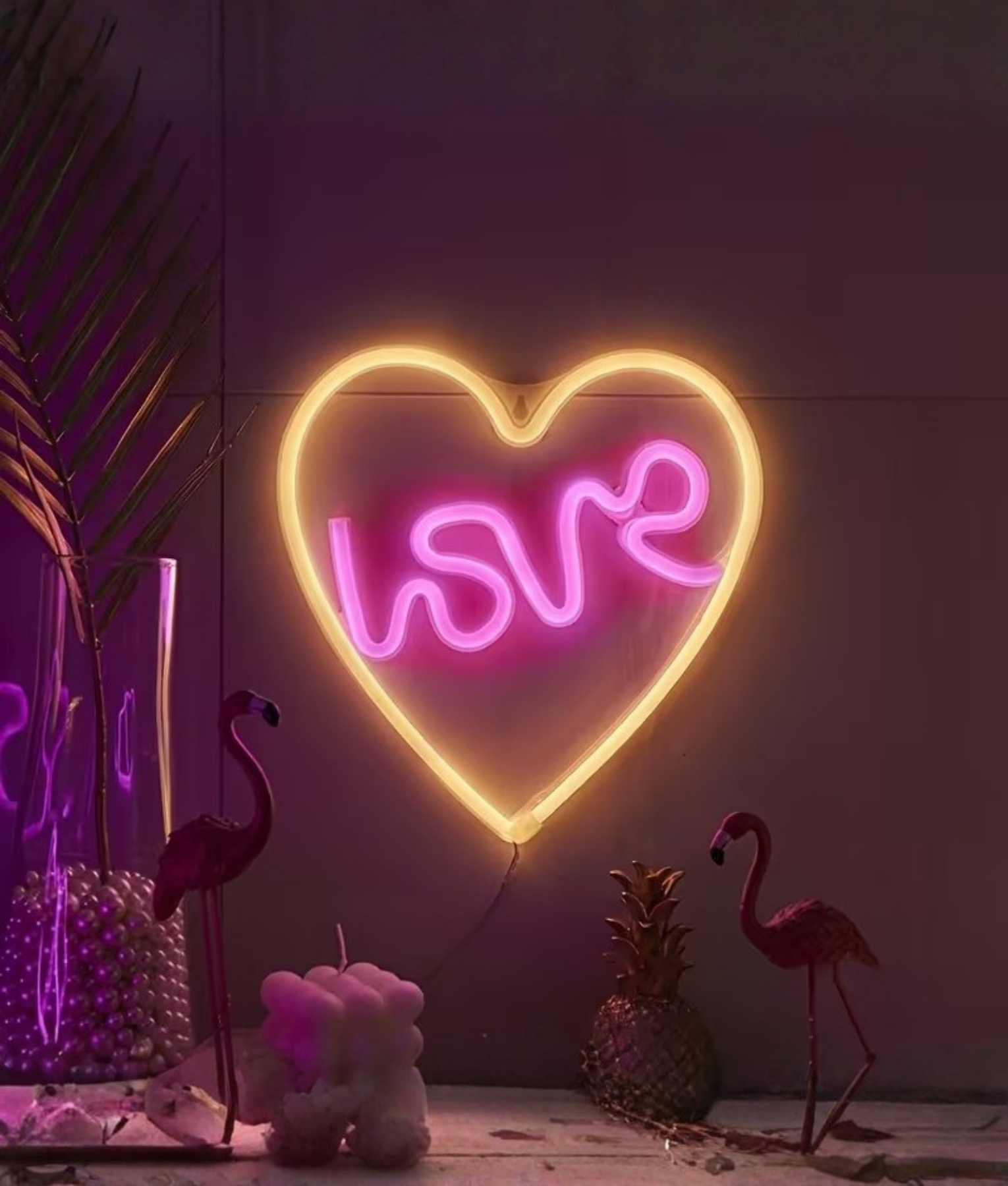 Love neon lampjes