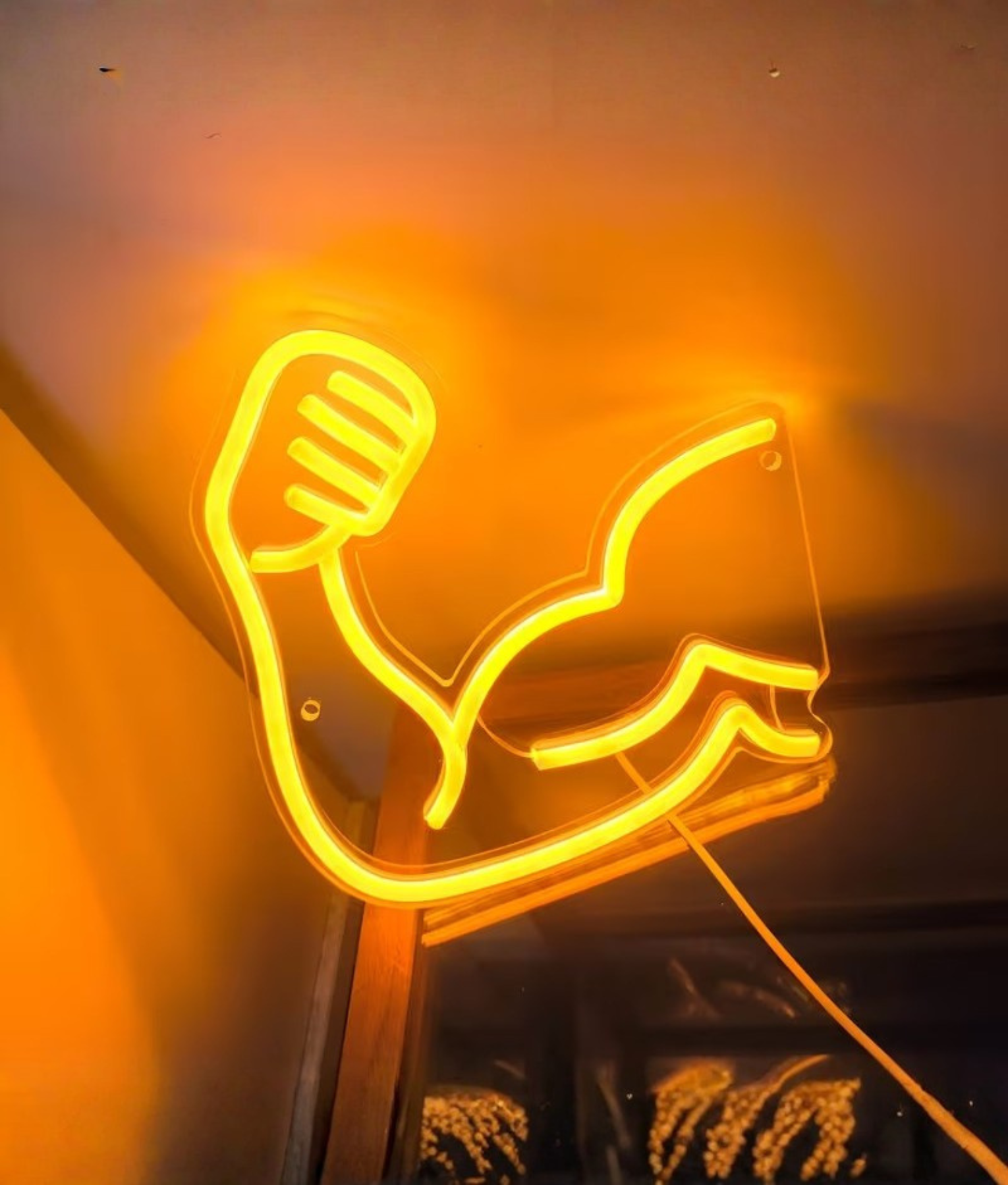 Spierballen neon led sign