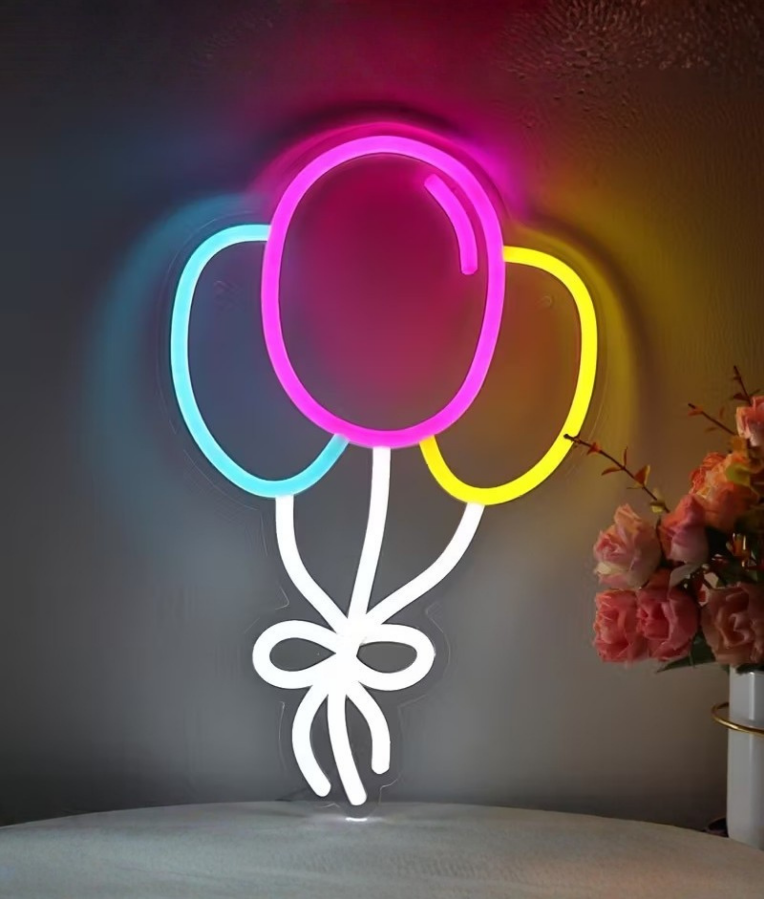balonnen kleuren neon