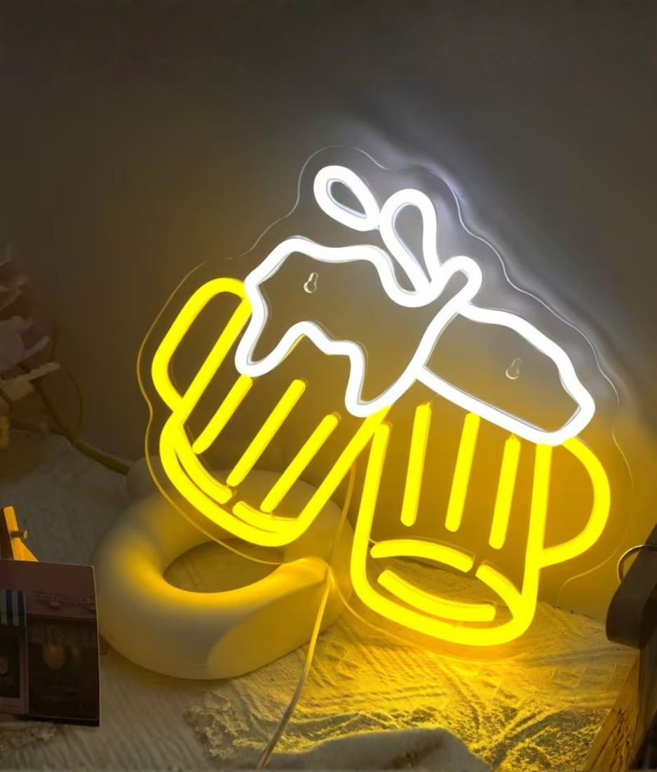 biertje neon lampen