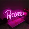 bord neon prosecco