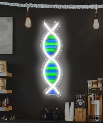 bordje neon licht