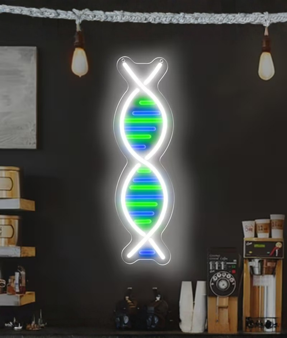 bordje neon licht