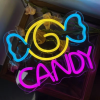 candy neon lamp