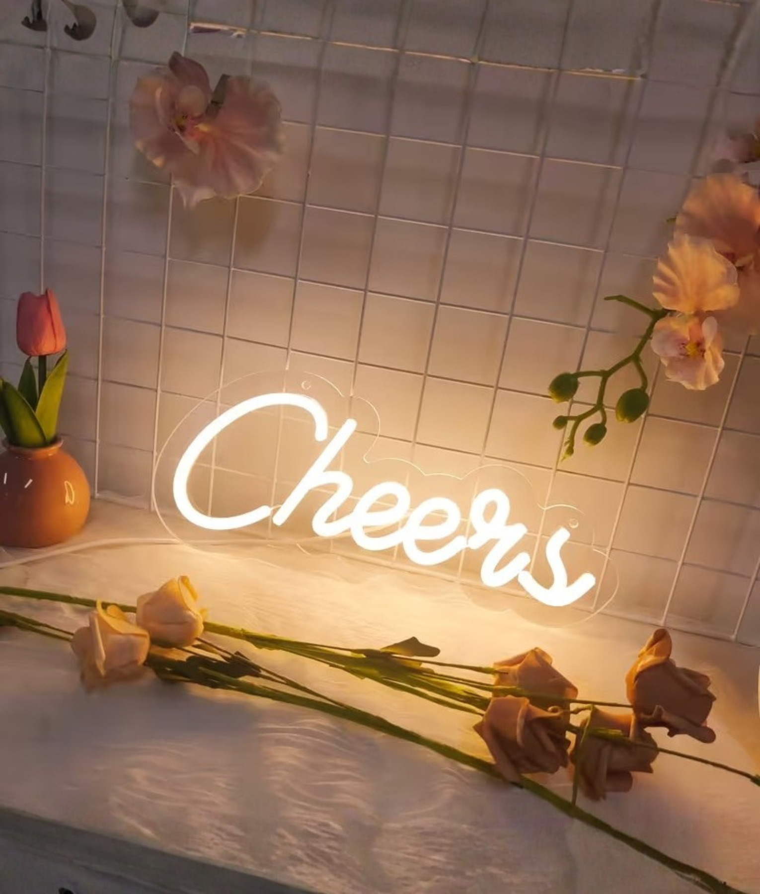 cheers neon lamp
