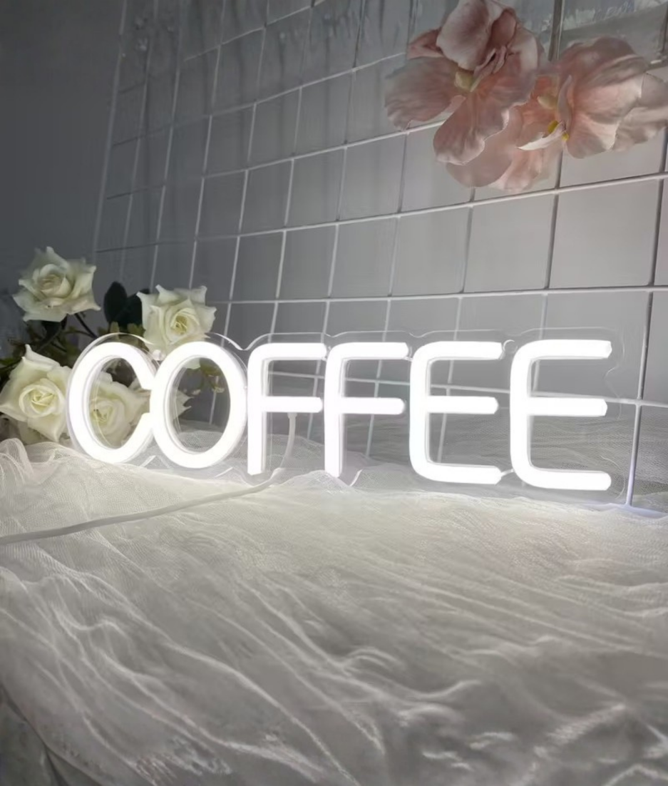 coffee als neon