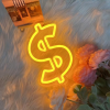 dollar neon lampjes