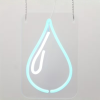 druppel neon water