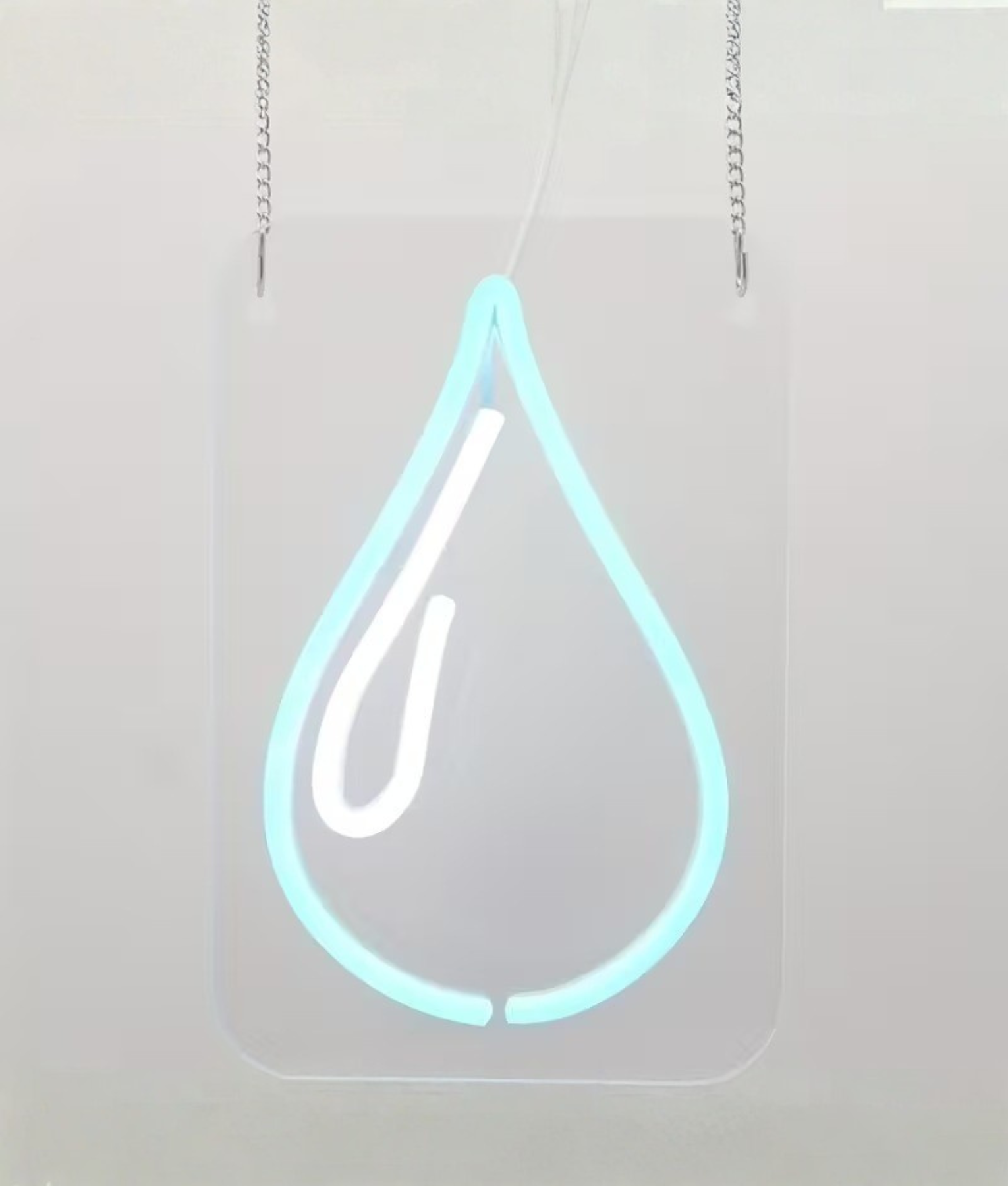 druppel neon water