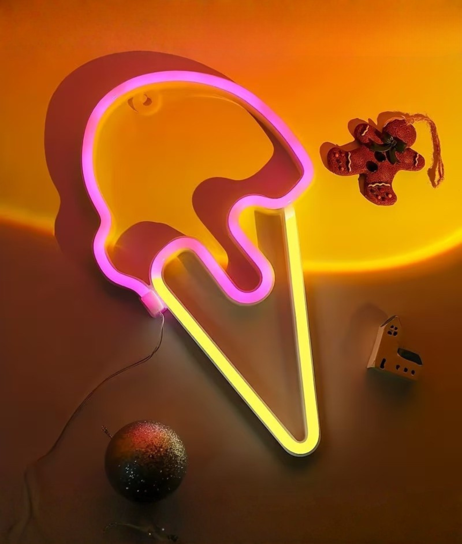 ijsje neon lampen