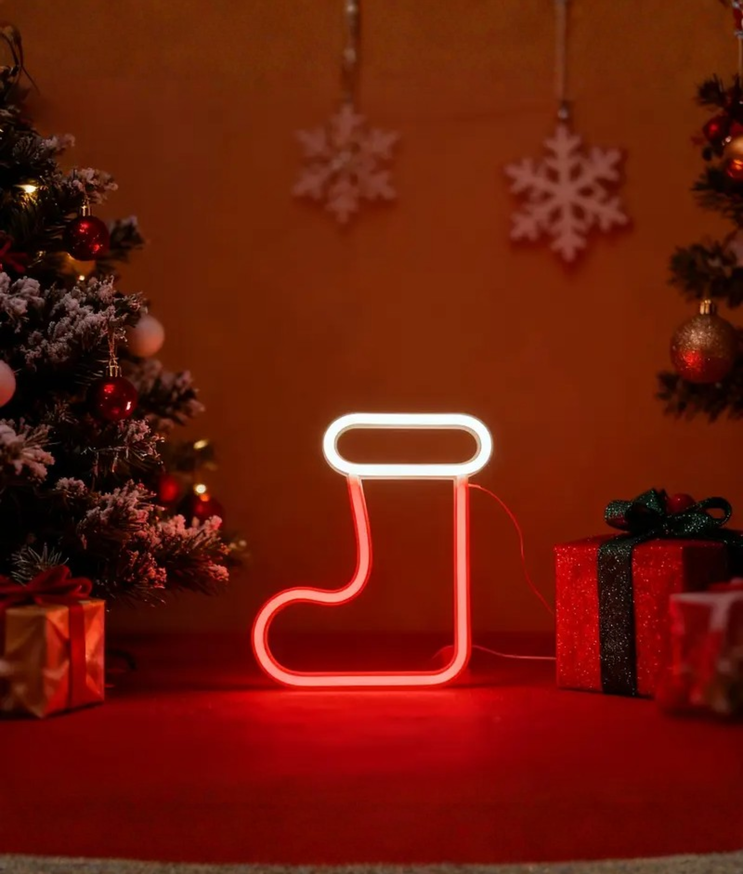 kerst lampen neon
