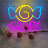 lamp neon candy