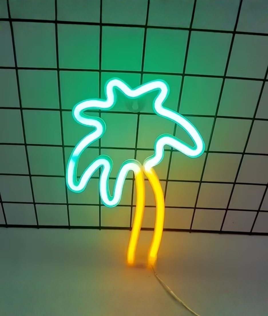 led lamp palmboom