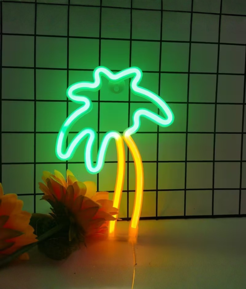 led palmboom lamp