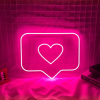 like neon bordje