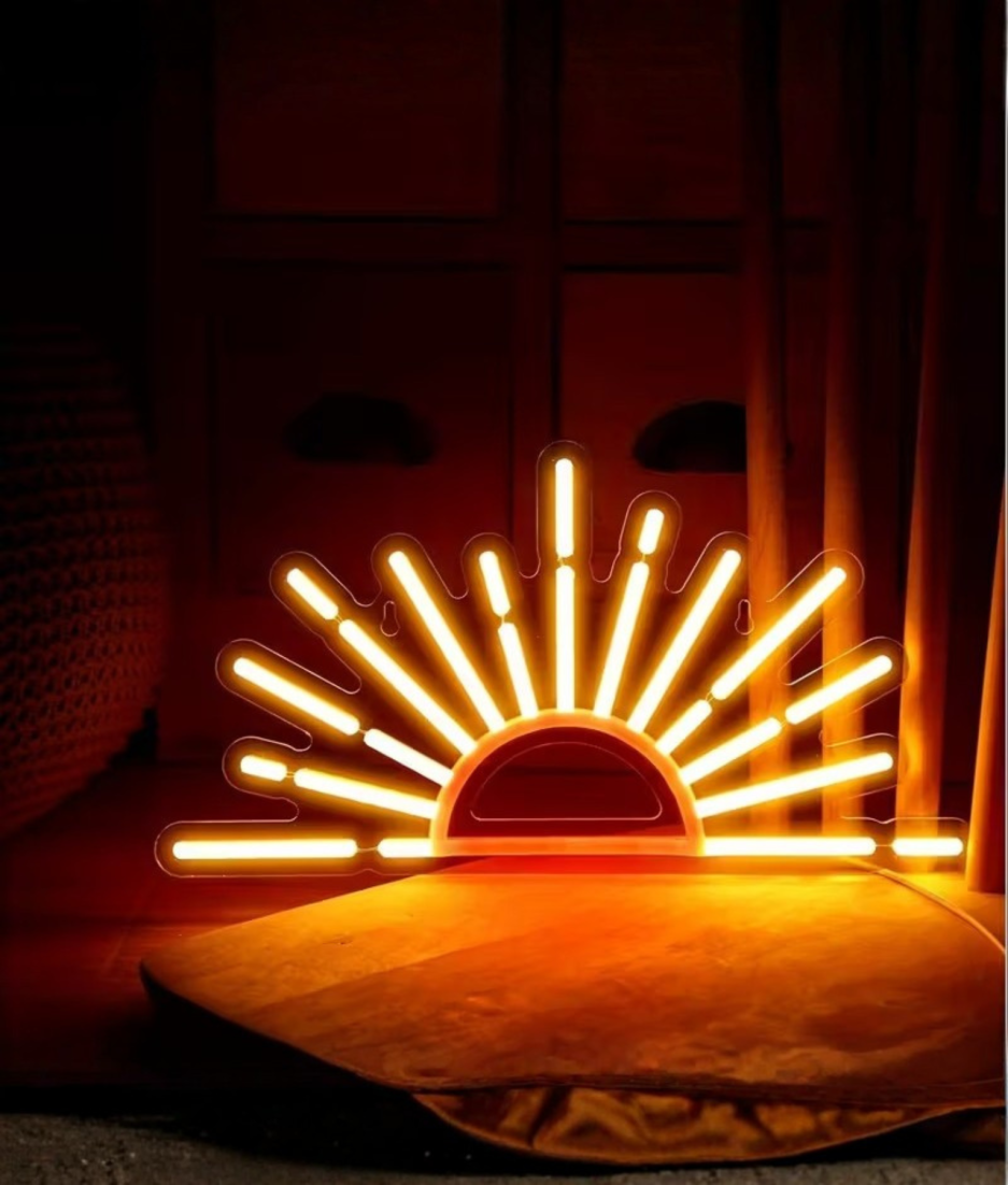mooie neon lamp voor in huis