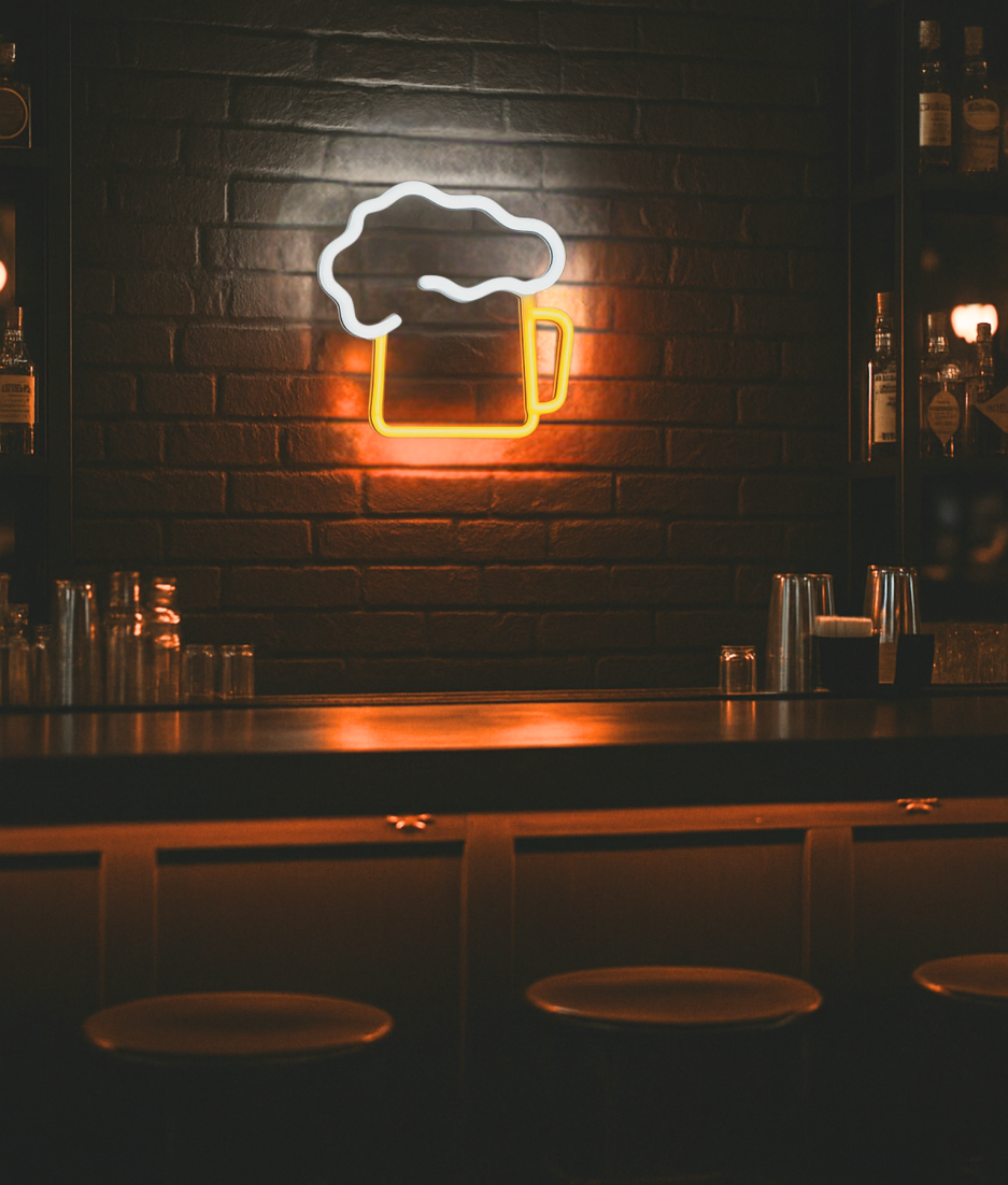 neon bier lamp