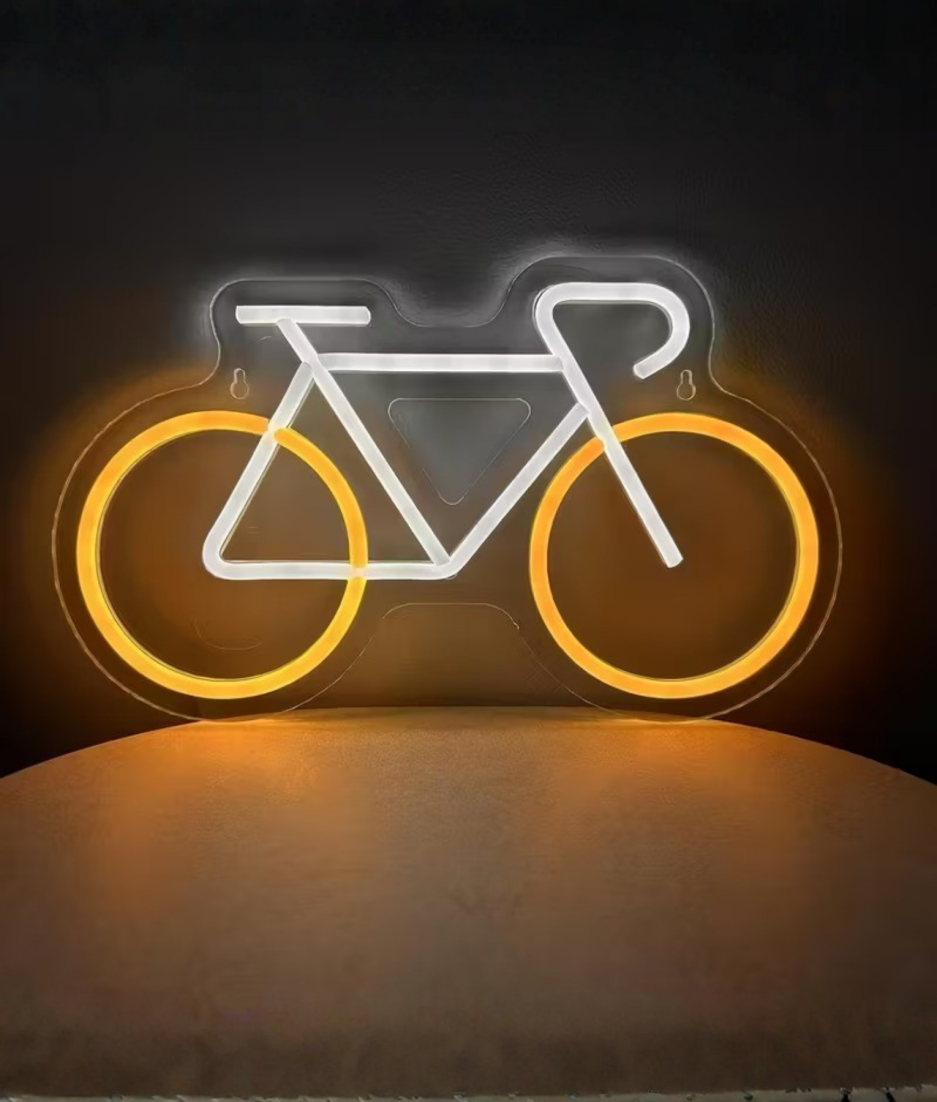 neon bike light