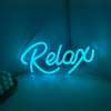 neon blauw lampen