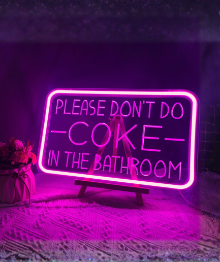 neon bordje please dont do