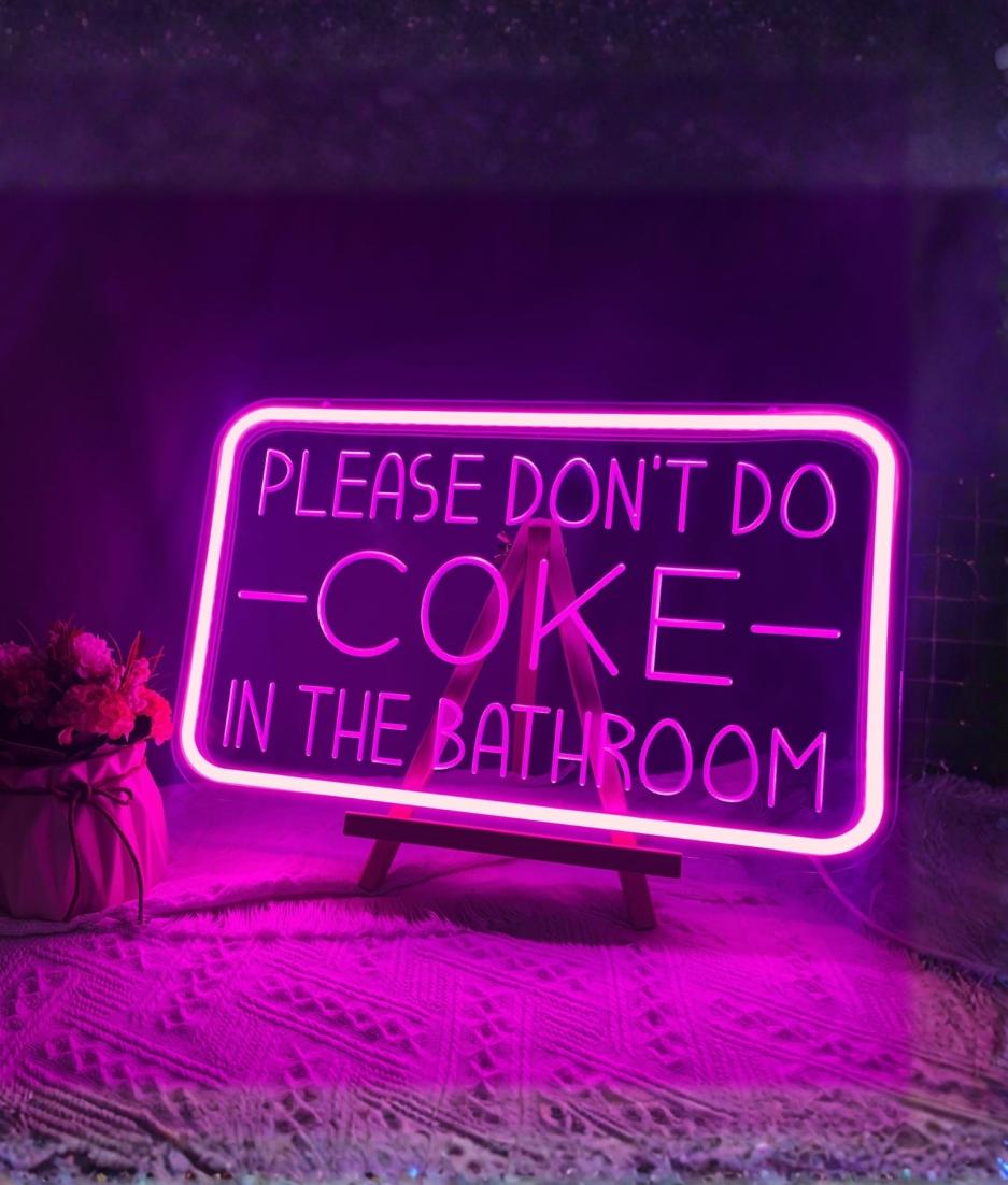 neon bordje please dont do