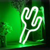 neon cactus groen licht