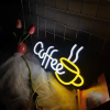 neon coffee lampen