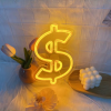 neon dollar lamp