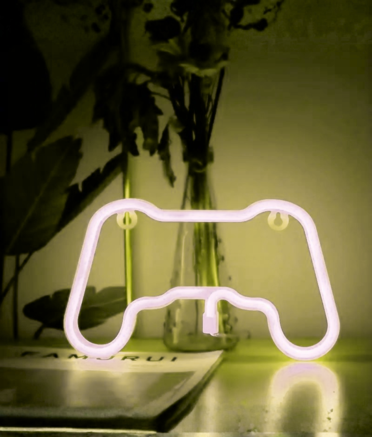 neon game controller