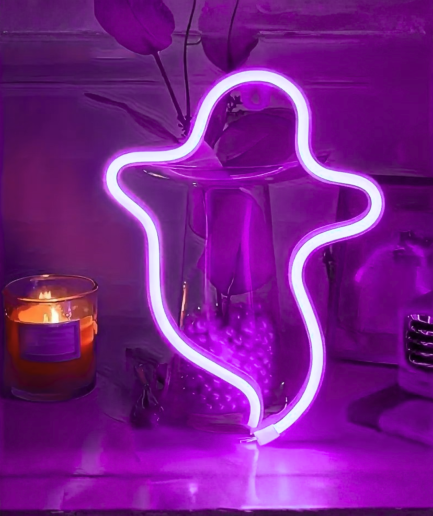 neon halloween