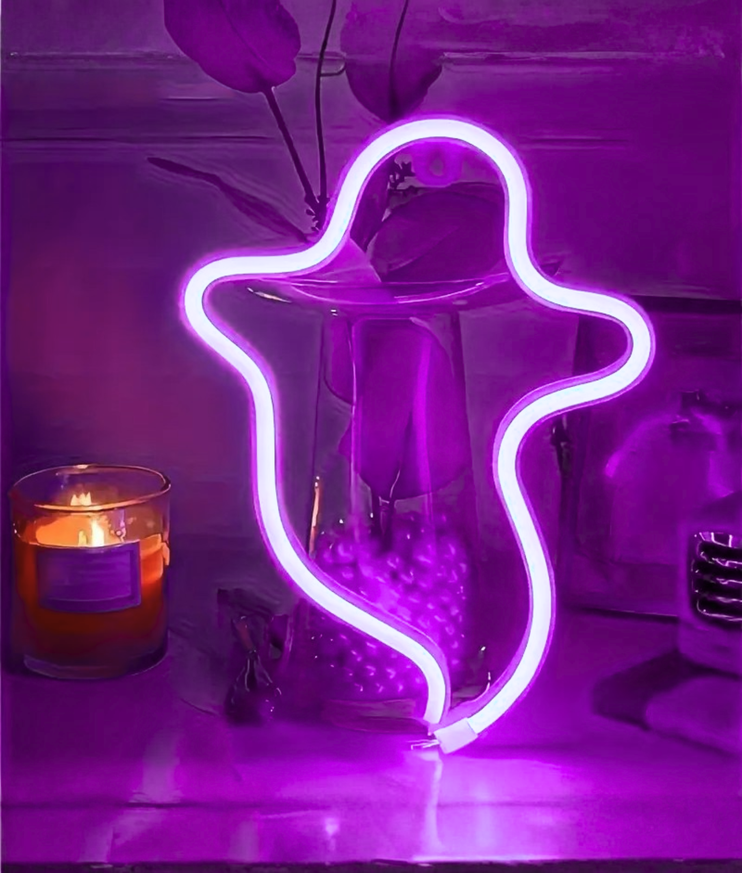 neon halloween