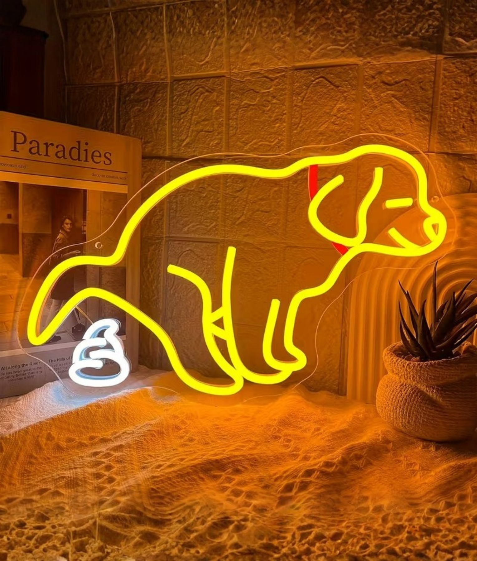 neon lamp hond