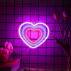 neon lamp roze
