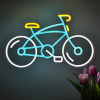 neon lampje bike