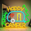neon led camper woonkamer