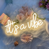neon led its a vibe