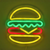 neon led lamp burger