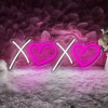 neon meiden bord