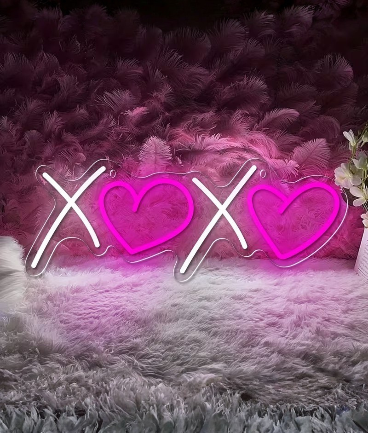 neon meiden bord