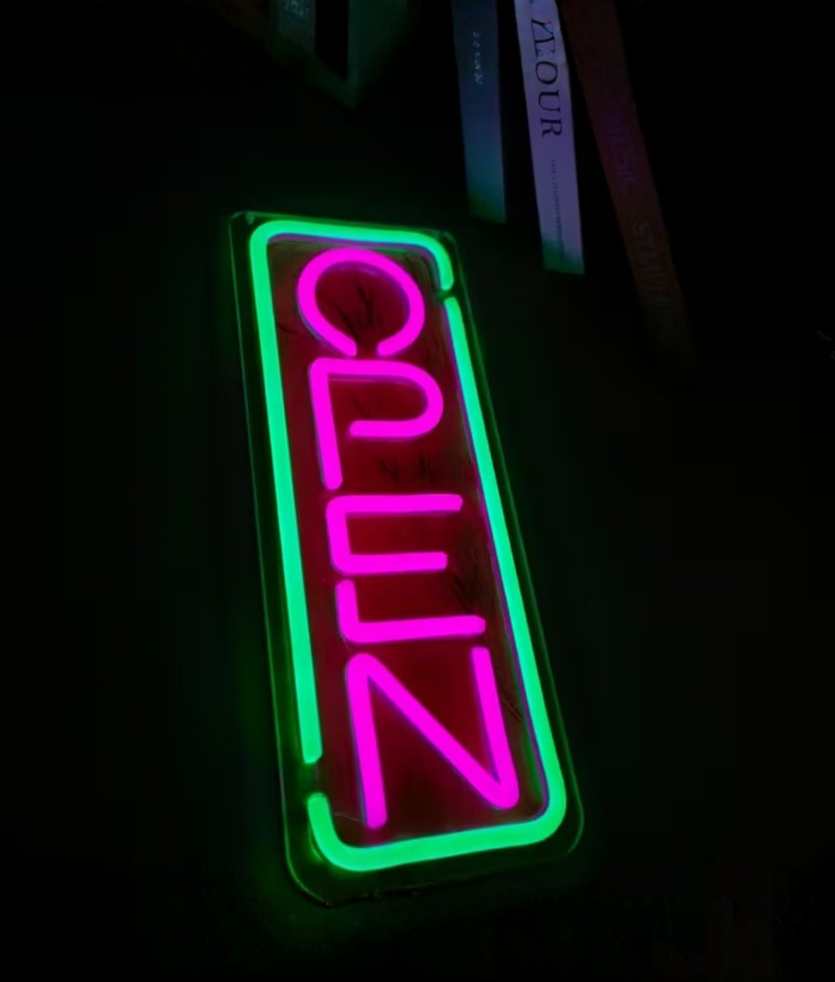 neon open boord