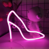 neon roze hakjes