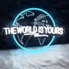 neon the world is yours