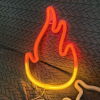 neon vuur lampen