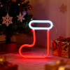 santa neon lamp