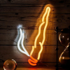 smoke neon lamp