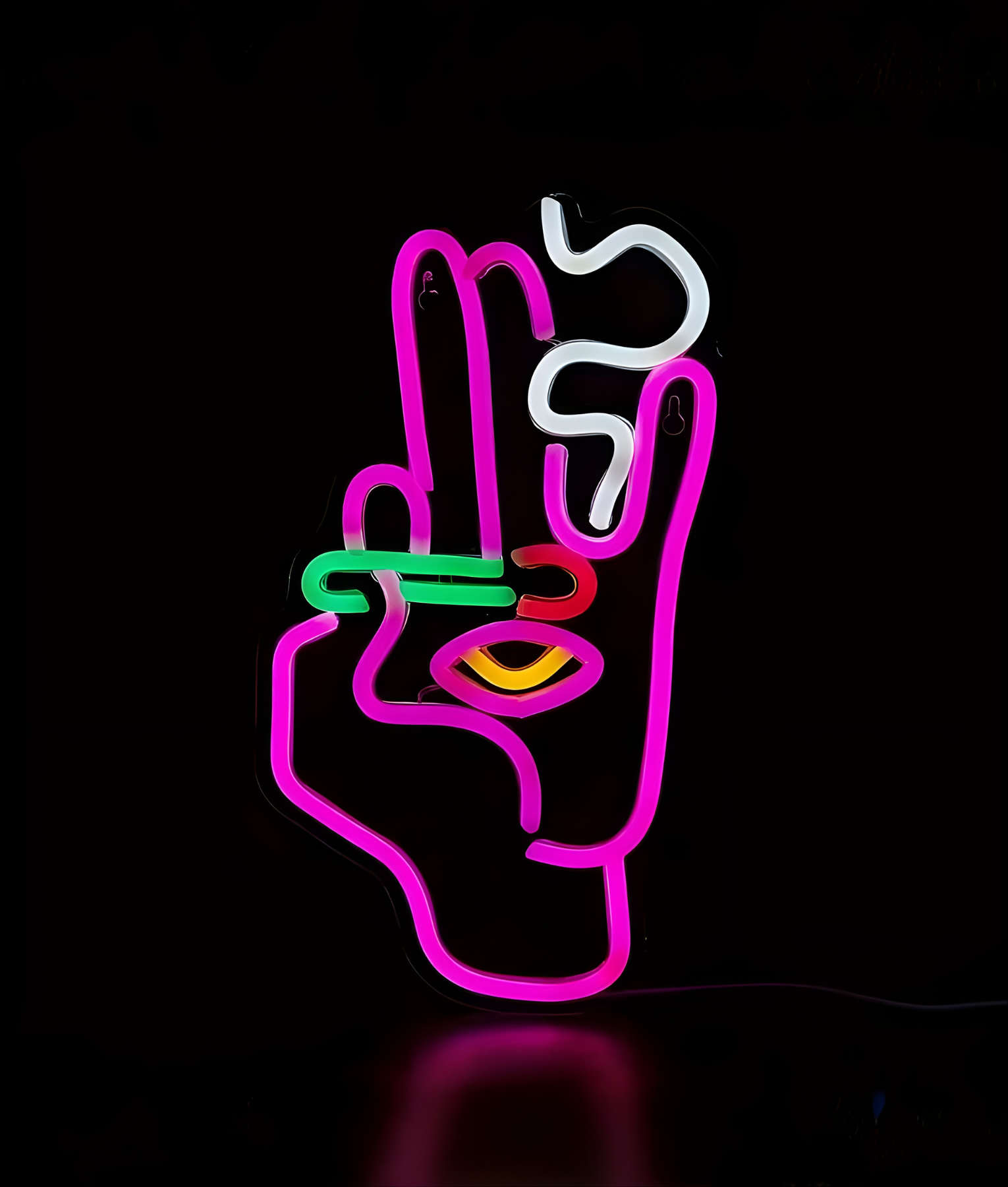 spacy neon sign