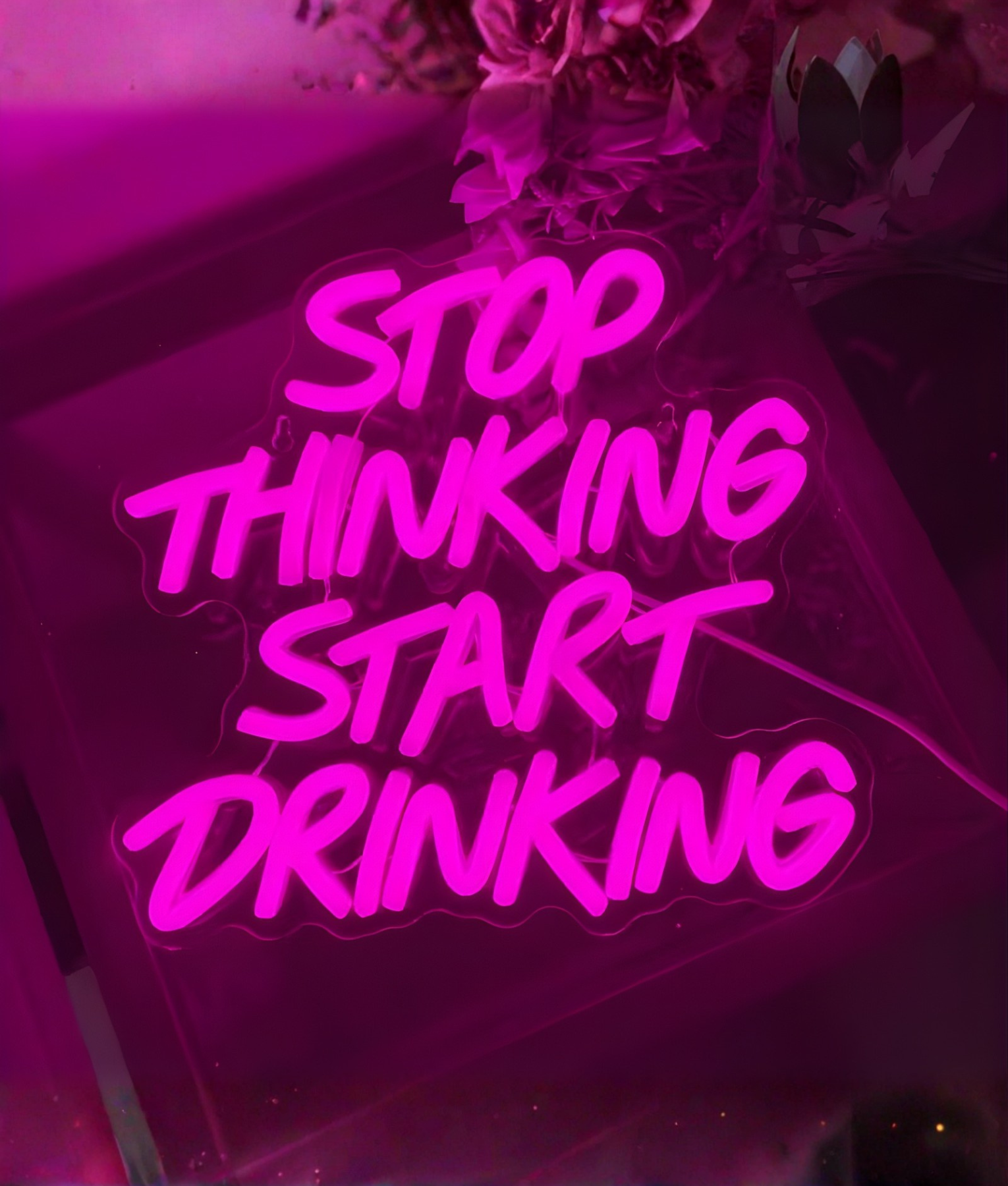 stop thinking neon