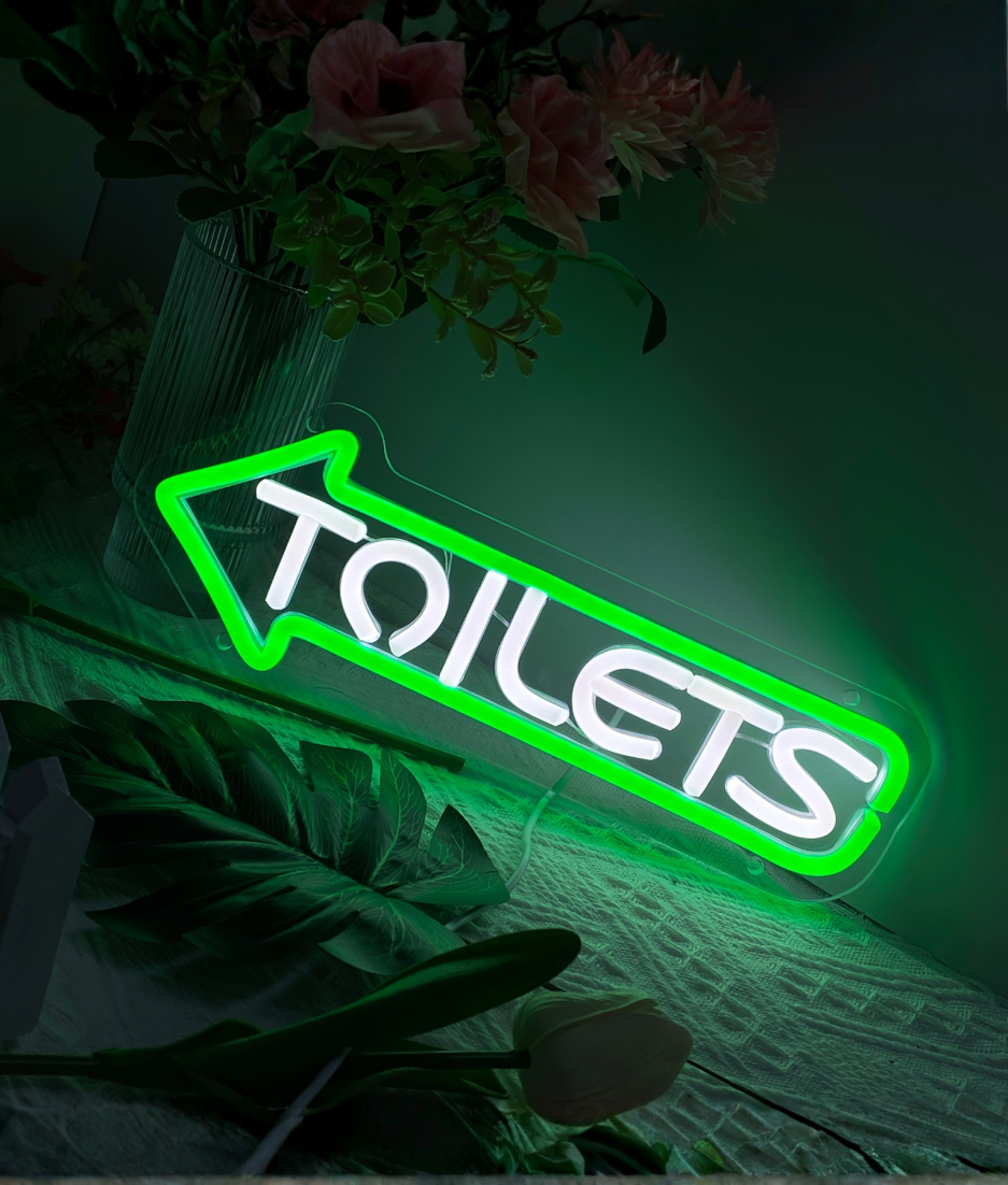toilet neon