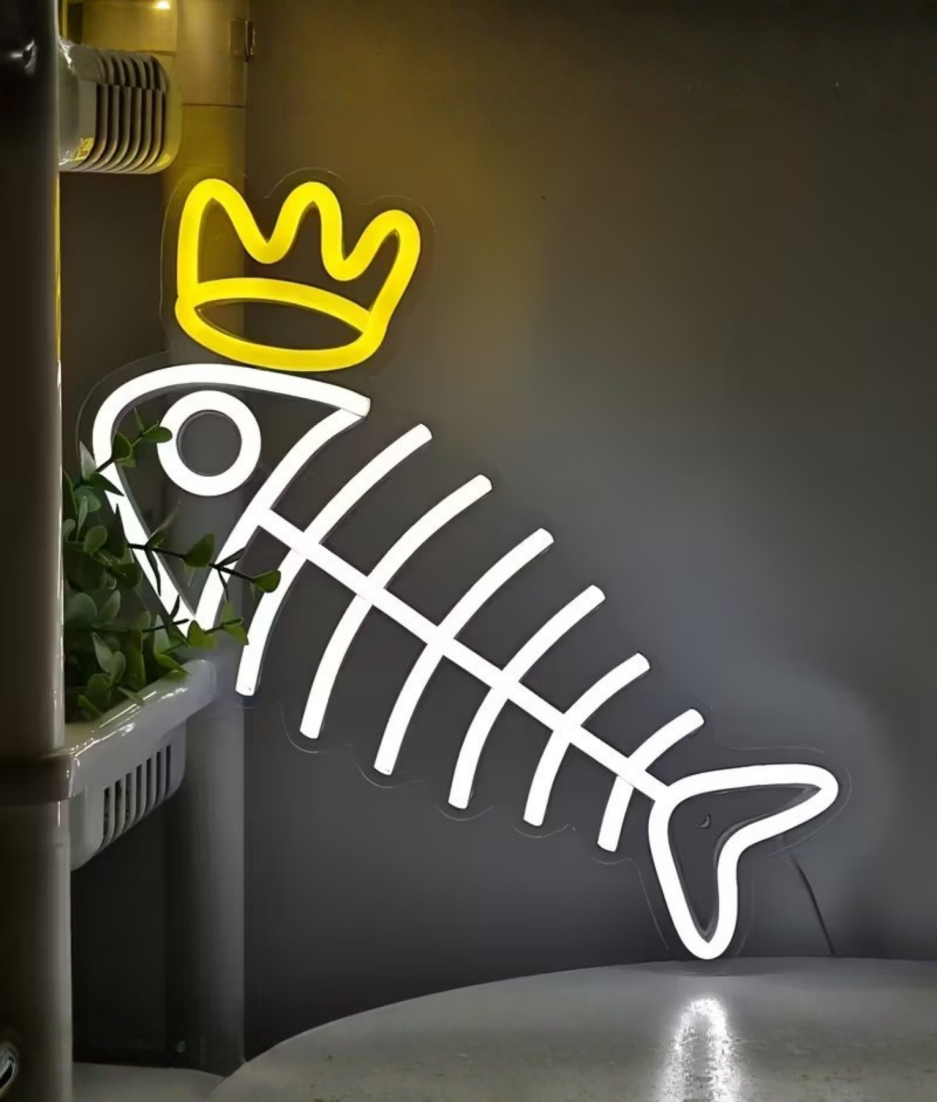 visje neon lampen
