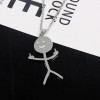 cartoon poppetje ketting